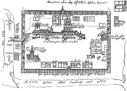 План Николо-Корельского монастыря